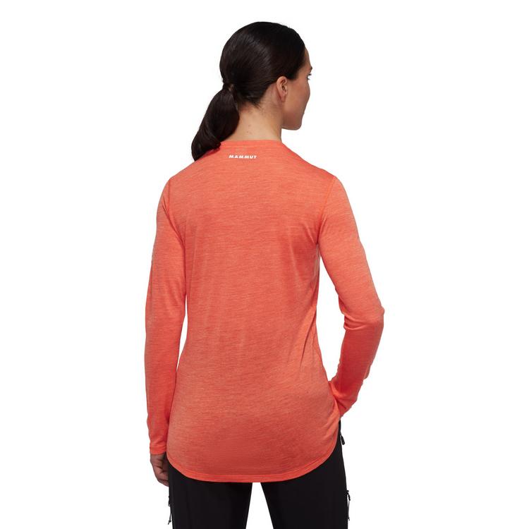 Mammut Mammut Tree Wool Langarmshirt Damen - peach melange - 1 | SportScheck