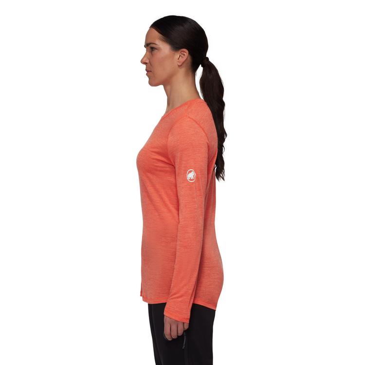 Mammut Mammut Tree Wool Langarmshirt Damen - peach melange - 2 | SportScheck