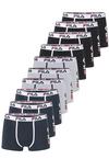 FILA Logo Unterhose Herren - Black-Navy-Grey