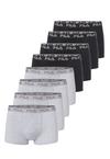 FILA Logo Unterhose Herren - Black-Grey