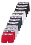 FILA Unterhose Herren - Black-White-Navy-Grey-Red