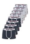 FILA Logo Unterhose Herren - Navy-Grey