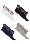 FILA Logo Socken - Black-White-Navy-Grey
