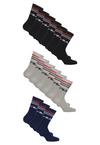 FILA 15er-Pack Socken - Black-Grey-Navy