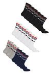 FILA 18er-Pack Socken - Black-White-Navy-Grey