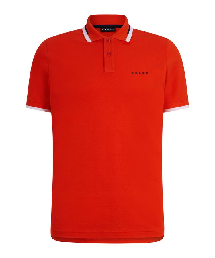 Falke Falke Polo Shirt Colour Edge Poloshirt Herren - safety orange (8314) - 1 | SportScheck