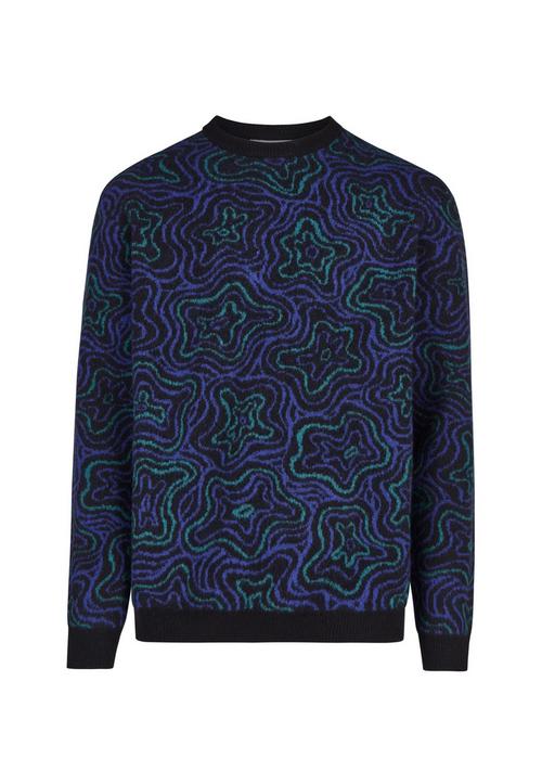 Cleptomanicx Scribbles Strickpullover Herren