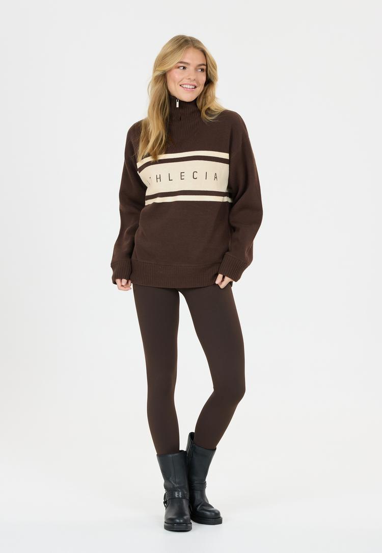 Athlecia Athlecia Yiruma Funktionssweatshirt Damen - 1294 Chocolate Torte - 0 | SportScheck