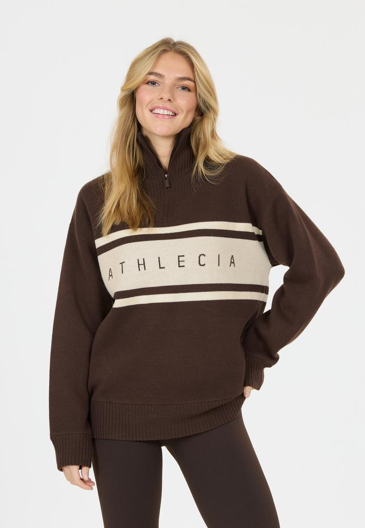 Athlecia Athlecia Yiruma Funktionssweatshirt Damen - 1294 Chocolate Torte - 1 | SportScheck