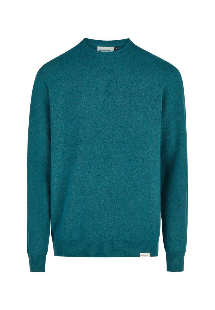 Cleptomanicx Cleptomanicx Soft Strickpullover Herren - Jasper Teal - 0 | SportScheck