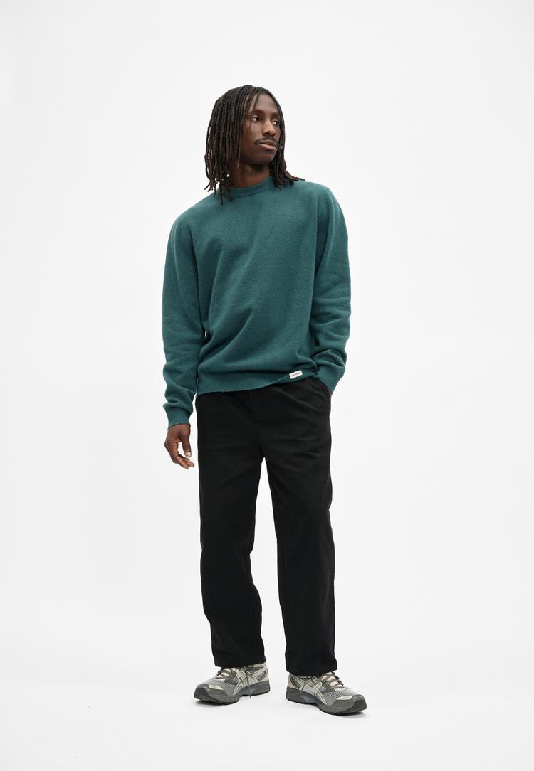Cleptomanicx Cleptomanicx Soft Strickpullover Herren - Jasper Teal - 0 | SportScheck