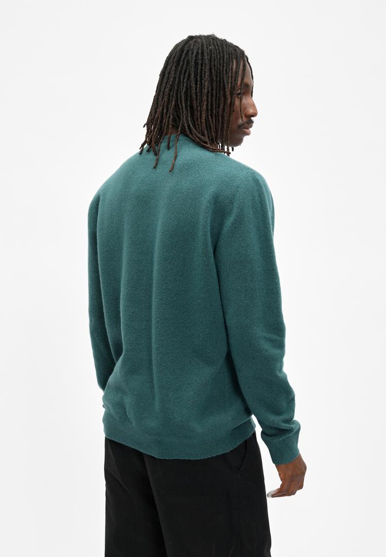 Cleptomanicx Cleptomanicx Soft Strickpullover Herren - Jasper Teal - 2 | SportScheck