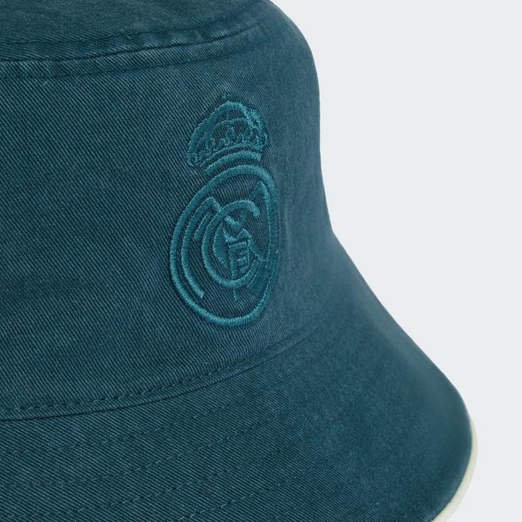 adidas adidas REAL MADRID AUSW&Auml;RTS-STOFFHUT Hut - Aurora Ivy / Ivory - 0 | SportScheck