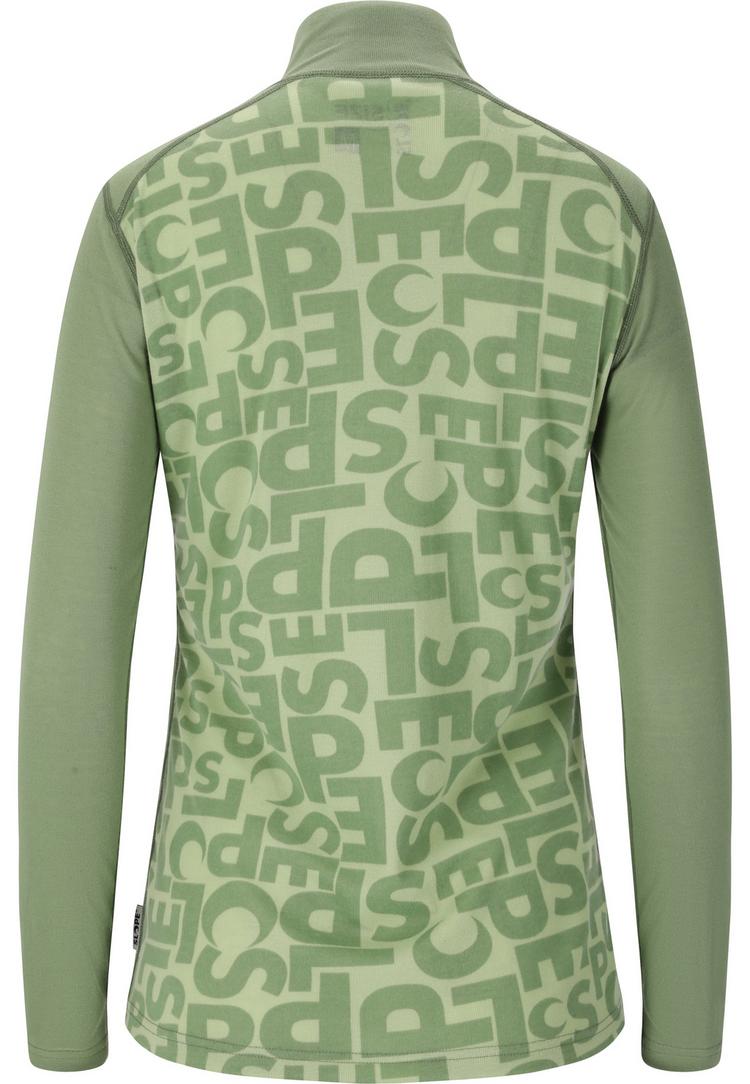 SLOPE SLOPE Rei Skishirt Damen - 3144 Smoke Green - 0 | SportScheck