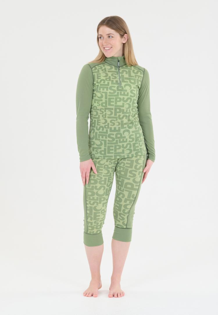 SLOPE SLOPE Rei Skishirt Damen - 3144 Smoke Green - 0 | SportScheck