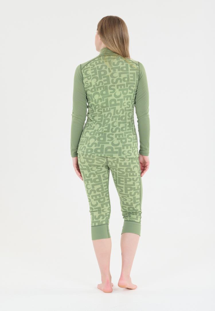 SLOPE SLOPE Rei Skishirt Damen - 3144 Smoke Green - 2 | SportScheck