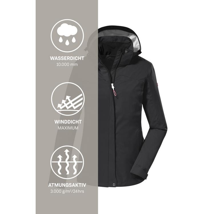 KILLTEC KILLTEC KOS 133 Softshelljacke Damen - Schwarz0110 - 10 | SportScheck