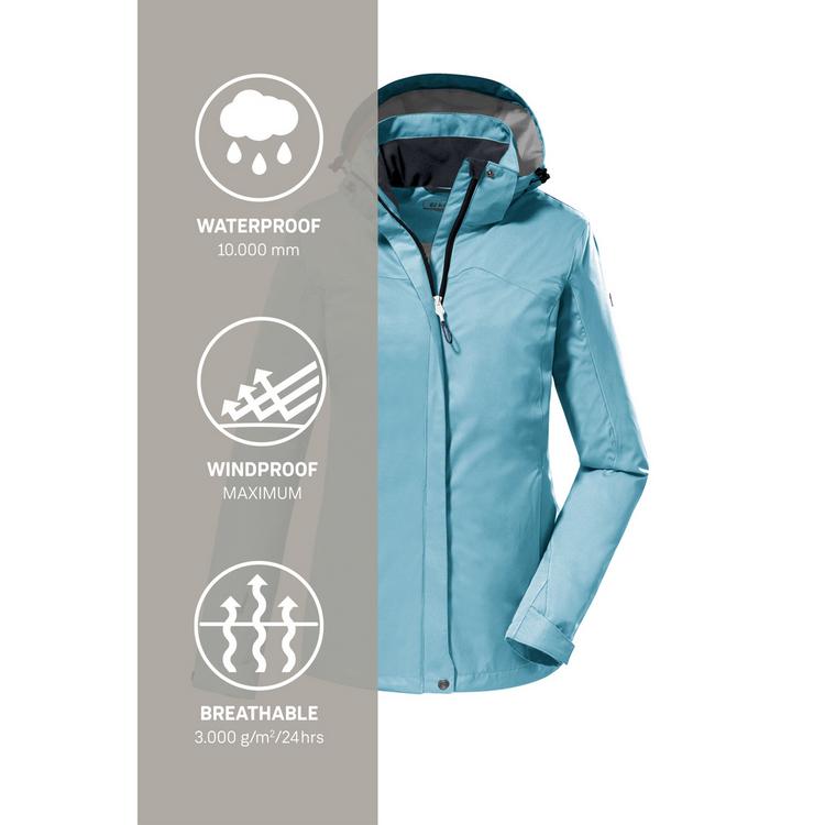 KILLTEC KILLTEC KOS 133 Softshelljacke Damen - Blau3016 - 10 | SportScheck