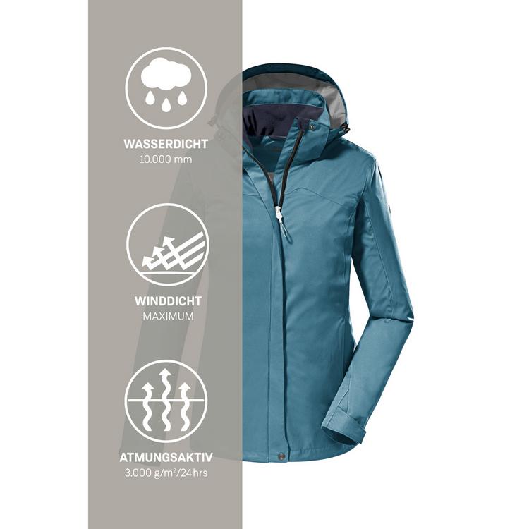 KILLTEC KILLTEC KOS 133 Softshelljacke Damen - Blau3058 - 10 | SportScheck