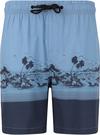 Cruz Hector Badehose Herren - Print 3612 Blue Wave