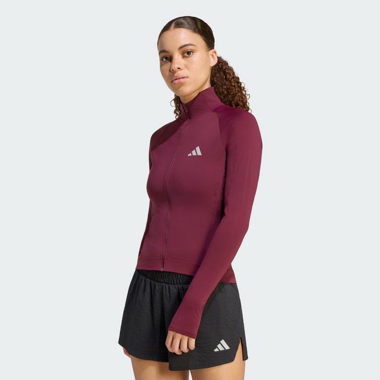adidas adidas adi365 Seasonal Womens Laufjacke Laufjacke Damen - Maroon - 0 | SportScheck