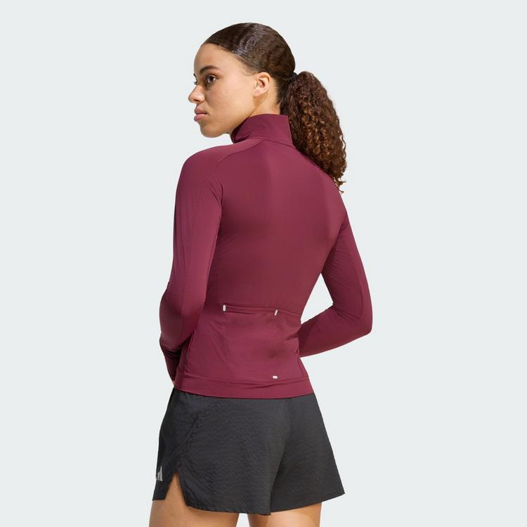 adidas adidas adi365 Seasonal Womens Laufjacke Laufjacke Damen - Maroon - 1 | SportScheck