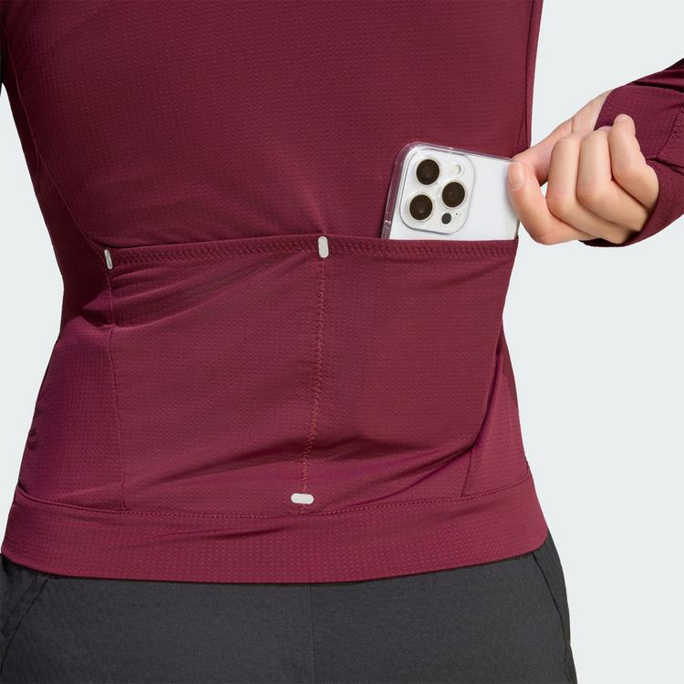 adidas adidas adi365 Seasonal Womens Laufjacke Laufjacke Damen - Maroon - 0 | SportScheck