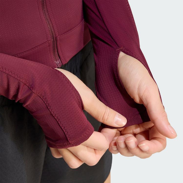 adidas adidas adi365 Seasonal Womens Laufjacke Laufjacke Damen - Maroon - 1 | SportScheck