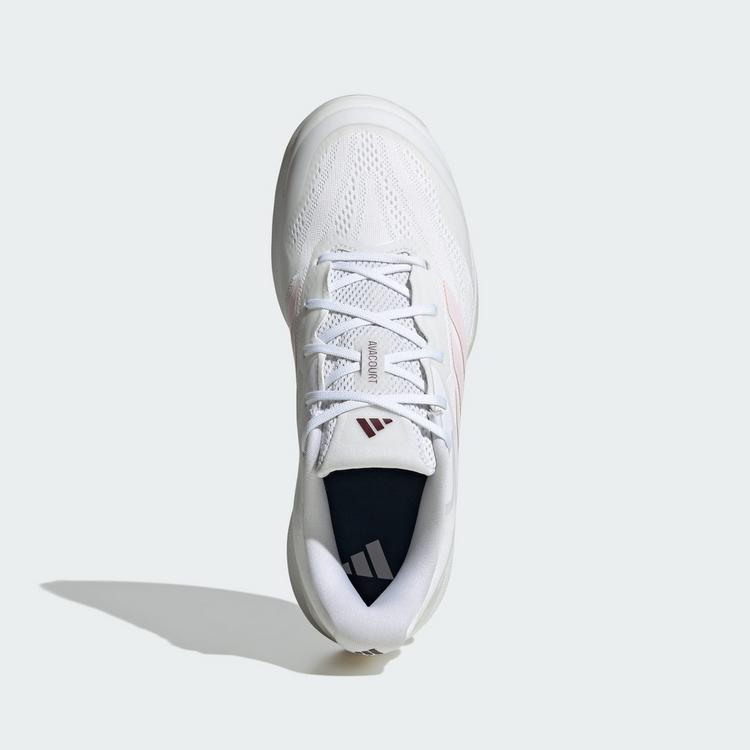adidas adidas Avacourt 3 Tennisschuh Tennisschuhe Damen - Cloud White / Distilled Pink / Maroon - 1 | SportScheck