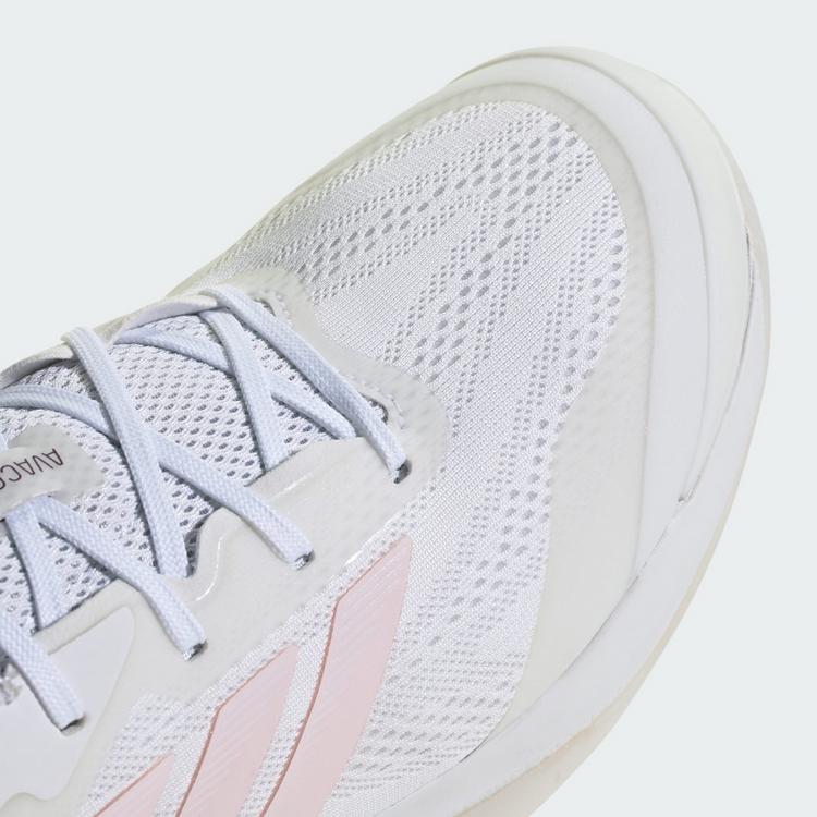 adidas adidas Avacourt 3 Tennisschuh Tennisschuhe Damen - Cloud White / Distilled Pink / Maroon - 6 | SportScheck