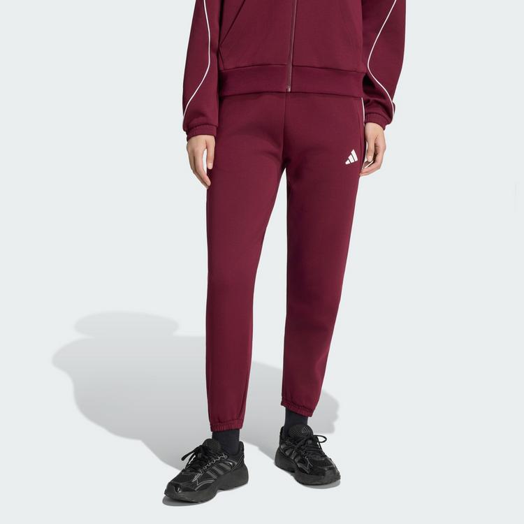 adidas adidas STADIUM HOSE, KLEINES LOGO Freizeithose Damen - Maroon - 0 | SportScheck