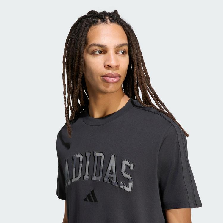 adidas adidas Seasonal Essentials Camo T-Shirt T-Shirt Herren - Black / Multicolor - 0 | SportScheck