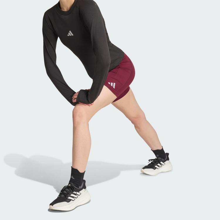 adidas adidas adi365 Climacool Running Short Leggings Lauftights Damen - Maroon - 0 | SportScheck