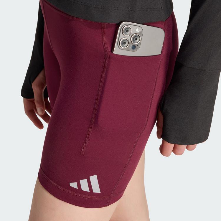 adidas adidas adi365 Climacool Running Short Leggings Lauftights Damen - Maroon - 0 | SportScheck