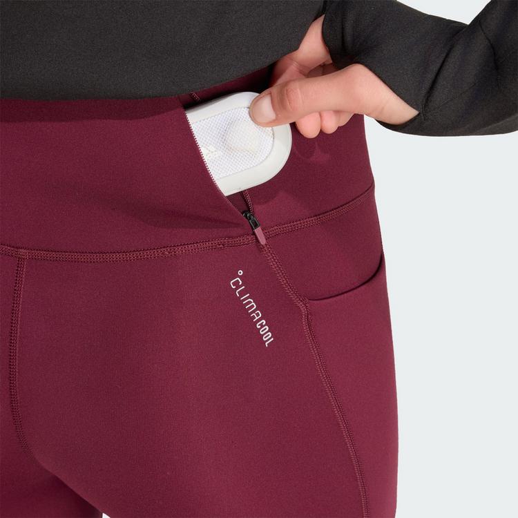 adidas adidas adi365 Climacool Running Short Leggings Lauftights Damen - Maroon - 1 | SportScheck