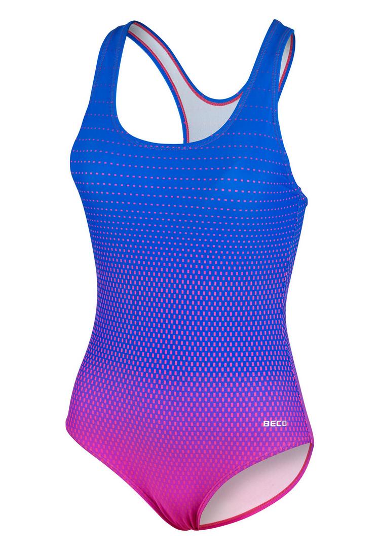 BECO BEERMANN BECO BEERMANN Maxpower &ndash; Gradient Dots Badeanzug Damen - blau-pink - 0 | SportScheck