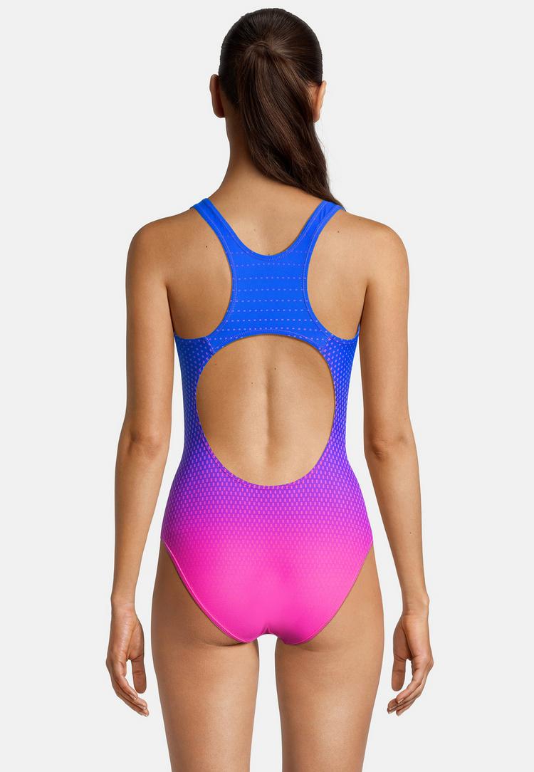 BECO BEERMANN BECO BEERMANN Maxpower &ndash; Gradient Dots Badeanzug Damen - blau-pink - 3 | SportScheck