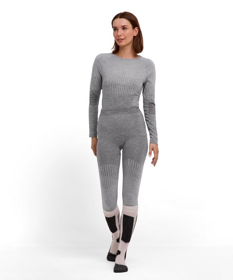 Falke Falke Baselayer-  Warm Series 3/4 Tights Trend Leggings Damen - dark grey -heather (3278) - 1 | SportScheck