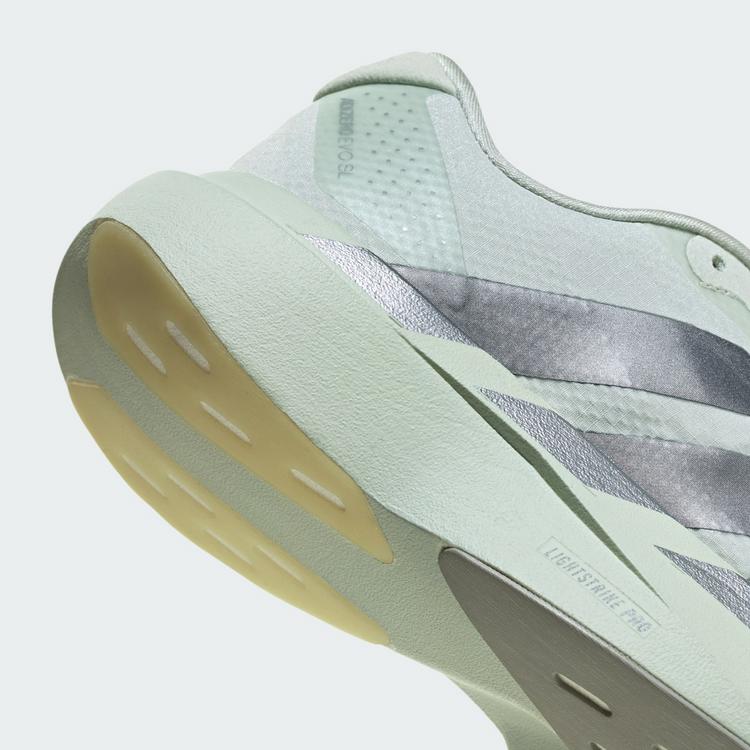 adidas adidas Adizero EVO SL Schuh Laufschuhe Damen - Crystal Jade / Tech Grey Metallic / Wonder Silver - 6 | SportScheck