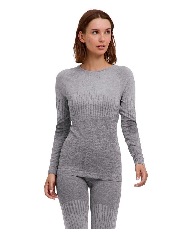 Falke Falke Baselayer- Warm Series Funktionsshirt Damen - dark grey -heather (3278) - 0 | SportScheck