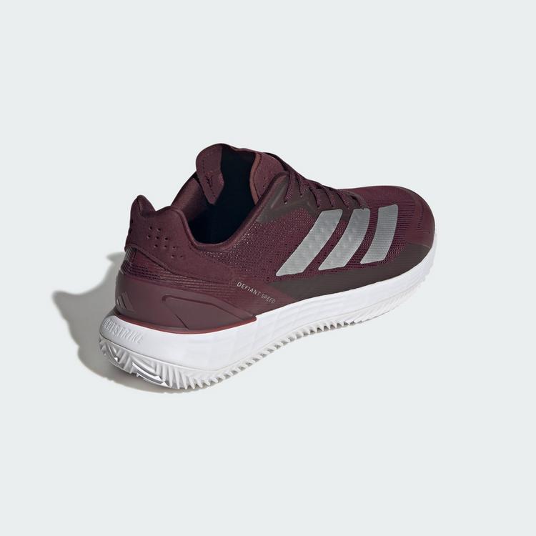 adidas adidas Defiant Speed 2 Clay Tennisschuh Tennisschuhe Herren - Maroon / Cloud White / Tech Grey Metallic - 4 | SportScheck