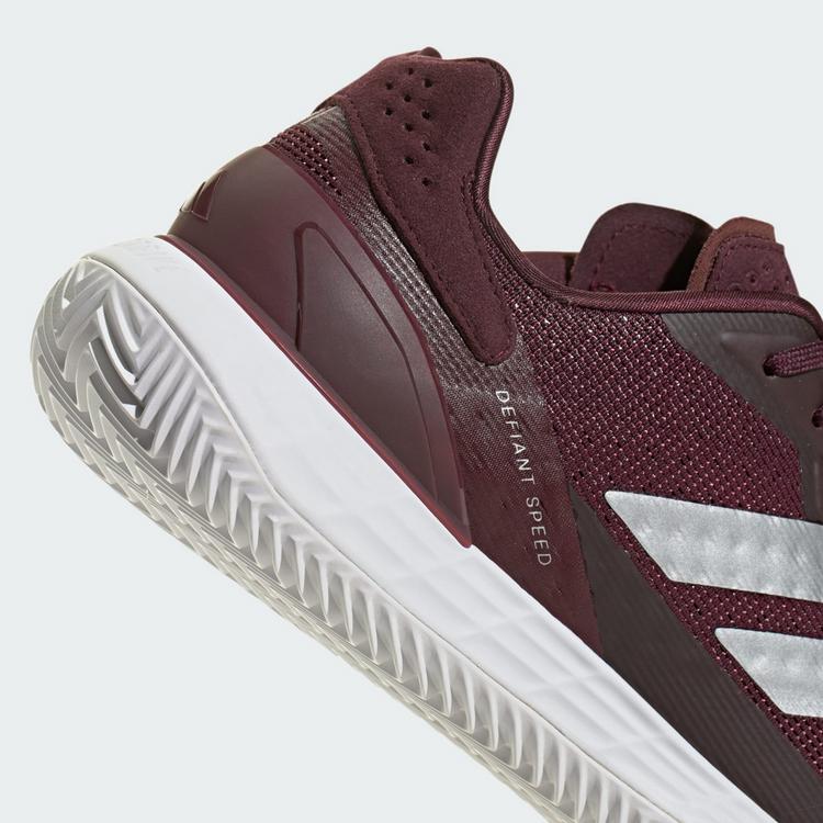 adidas adidas Defiant Speed 2 Clay Tennisschuh Tennisschuhe Herren - Maroon / Cloud White / Tech Grey Metallic - 7 | SportScheck