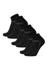 DANISH ENDURANCE Aero Cycling Low-Cut Socken - black