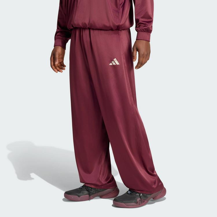 adidas adidas TENNIS COVER UP HOSE Trainingshose Herren - Maroon - 0 | SportScheck