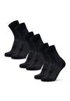 DANISH ENDURANCE Light Hiking Crew Socken - schwarz