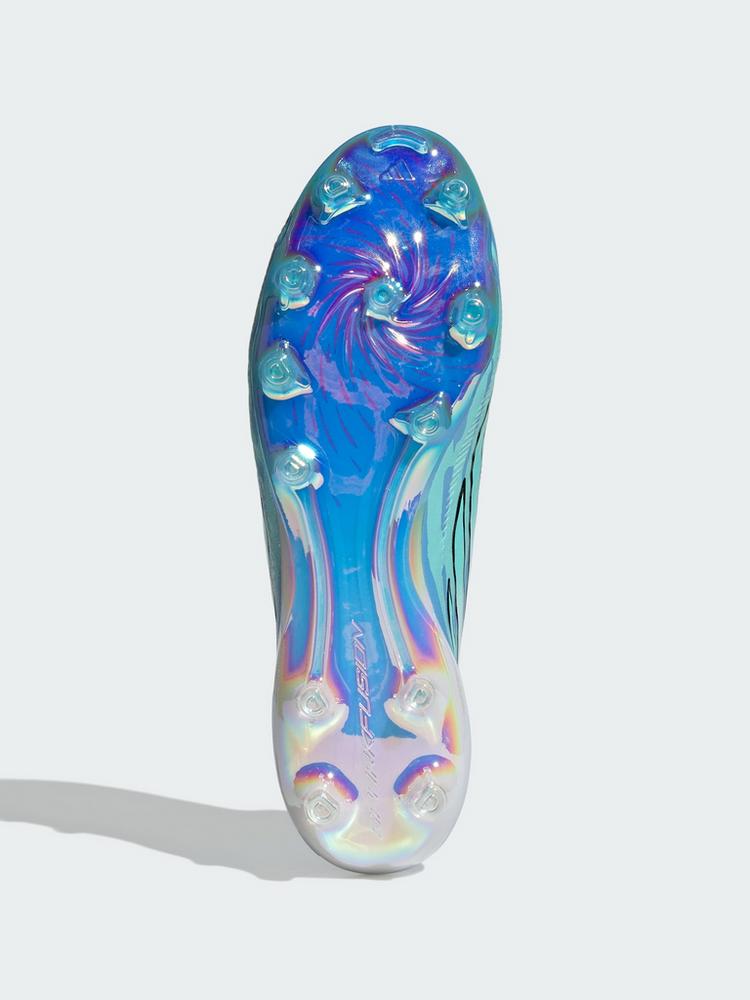 adidas adidas F50 Sparkfusion Elite Mid-Cut Fu&szlig;ballschuhe Damen - Semi Blue Burst / Cloud White / Lucid Pink - 1 | SportScheck