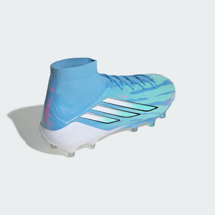 adidas adidas F50 Sparkfusion Elite Mid-Cut Fu&szlig;ballschuhe Damen - Semi Blue Burst / Cloud White / Lucid Pink - 3 | SportScheck