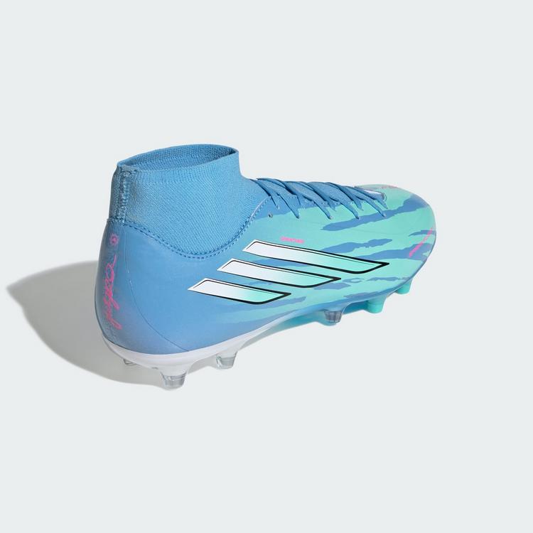 adidas adidas F50 Sparkfusion League Mid-Cut Fu&szlig;ballschuhe Damen - Semi Blue Burst / Cloud White / Lucid Pink - 3 | SportScheck