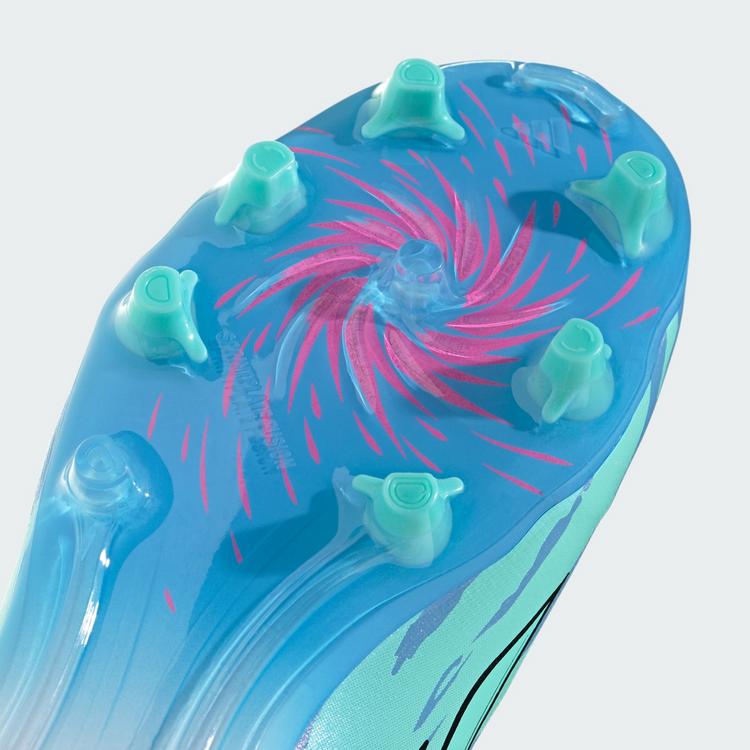 adidas adidas F50 Sparkfusion League Mid-Cut Fu&szlig;ballschuhe Damen - Semi Blue Burst / Cloud White / Lucid Pink - 5 | SportScheck