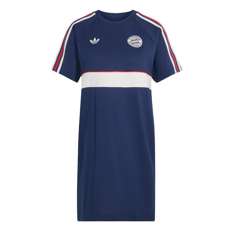 adidas adidas FC Bayern M&uuml;nchen OG Kleid Kleid Damen - Night Indigo / Core White - 0 | SportScheck